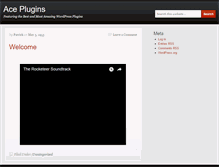 Tablet Screenshot of aceplugins.com